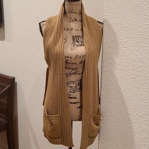 Nordstrom open sweater vest